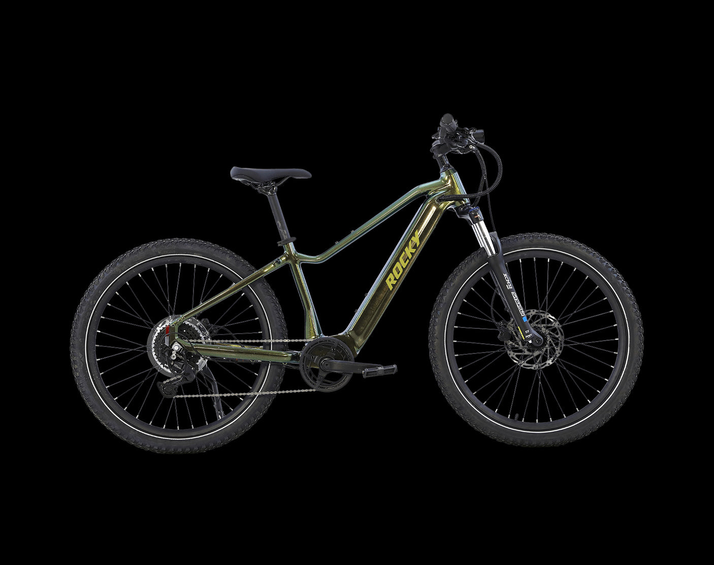 AIMA Rocky E-Mountain Bike