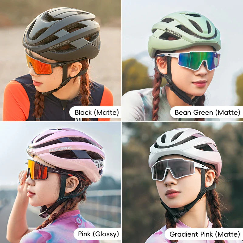 ROCKBROS LK-12 Flowing Light Cycling Bike Helmet