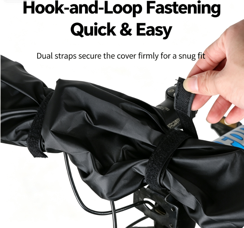 2PCS Handlebar Cover Ebike Transport Protection, (32* 6.69 in) Widen lengthen Handlebar Protective Cover Handlebar Hood for Bicycle