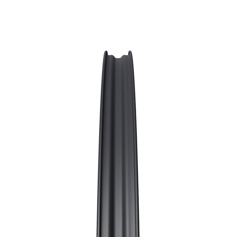 RIM FOR COMPLETE WHEEL, WH-RX880 700C TL, FRONT 12MM E-THRU, 24H CLINCHER (TUBELESS TYPE)