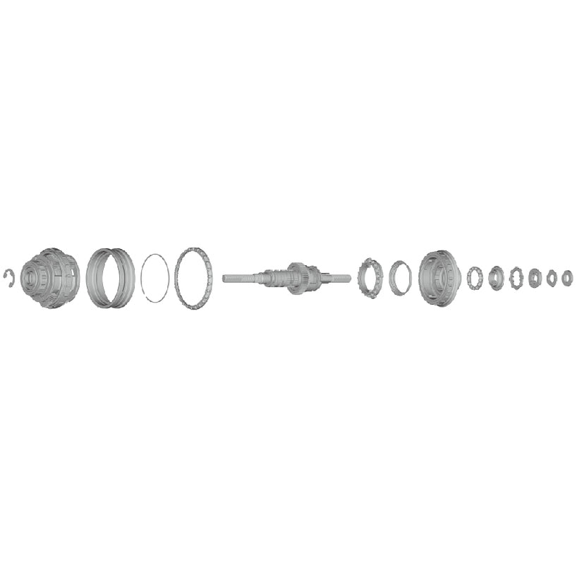 SG-C6011-8R INTERNAL ASSEMBLY (AXLE LENGTH 184 MM)
