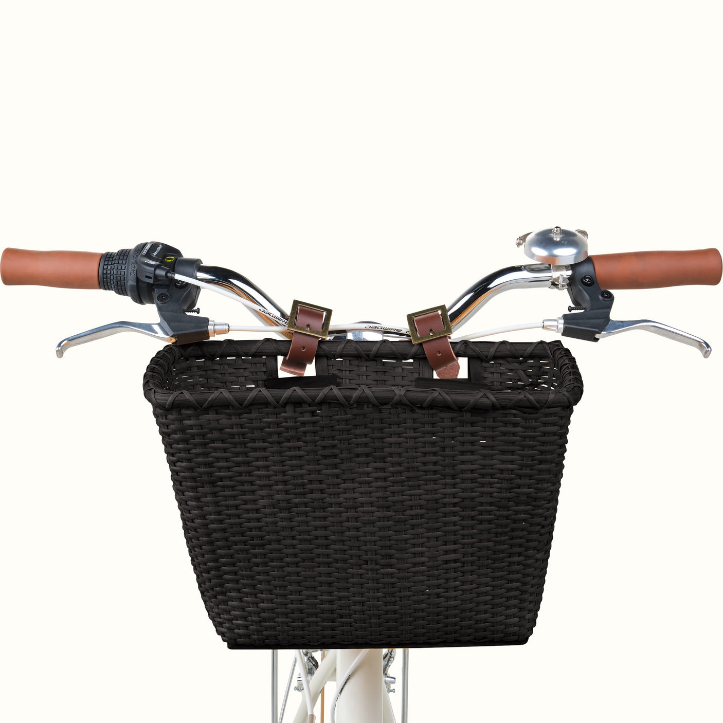 Toto Handwoven Cane Bike Basket