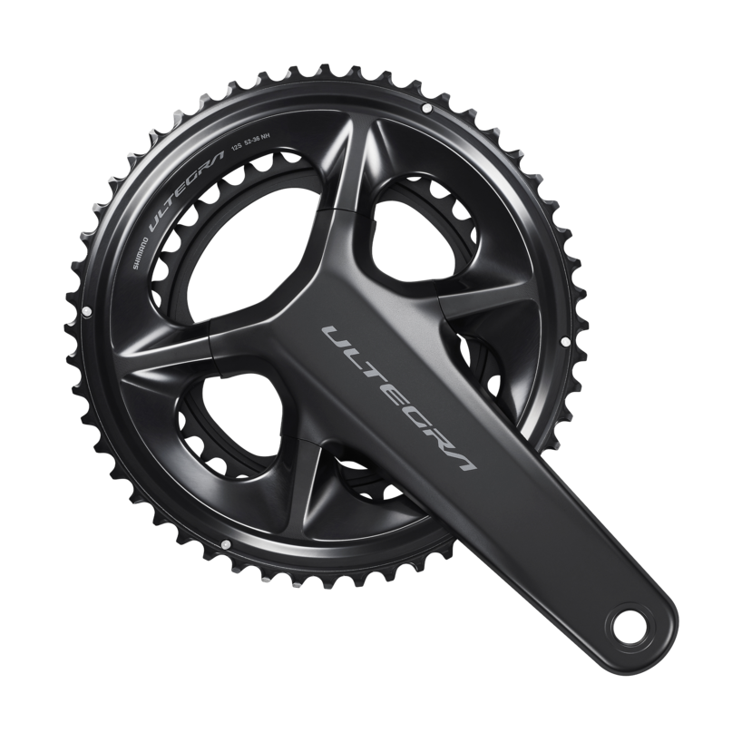 FRONT CHAINWHEEL, FC-R8100, ULTEGRA, FOR REAR 12-SPEED, HOLLOWTECH 2, 165MM, 52-36T W/O CG, W/O BB PARTS