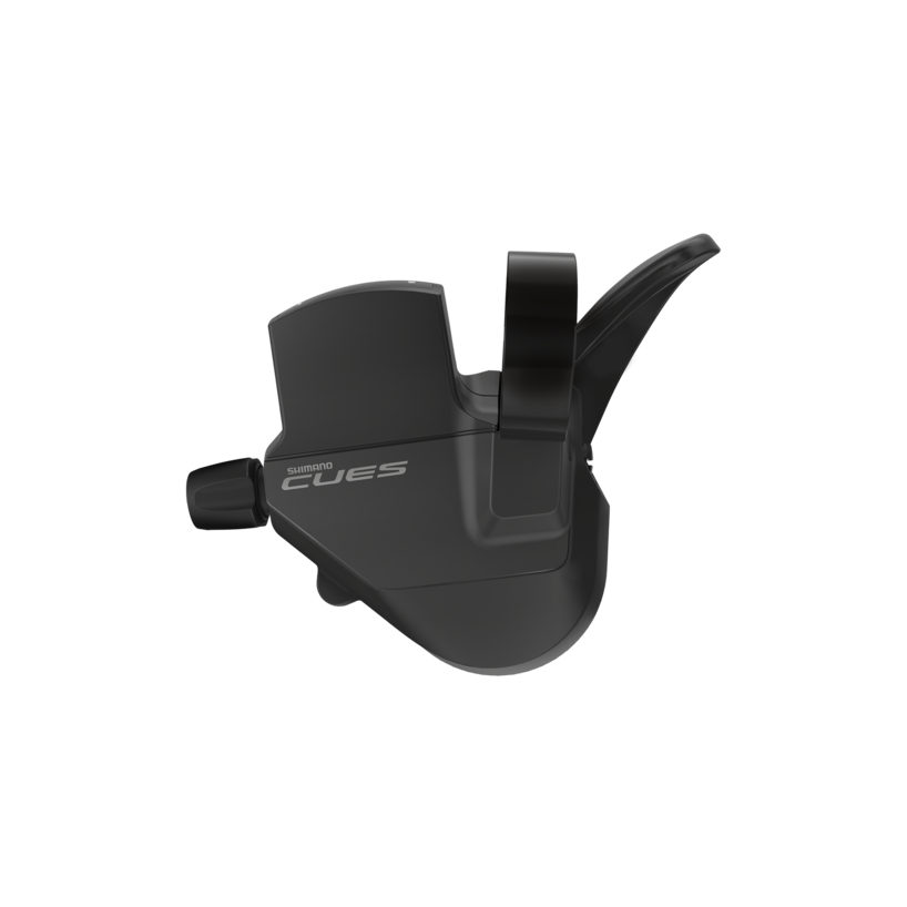 SHIFT LEVER, SL-U4000-L, CUES, LEFT, 2-SPEED RAPIDFIRE PLUS MONO, 1800MM INNER, W/ OPTICAL GEAR DISPLAY, W/OT-SP41 BLACK OUTER 600MM
