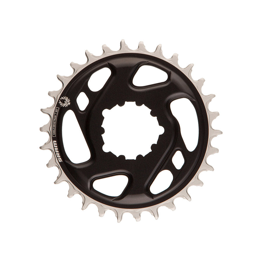 SRAM, X-SYNC Eagle Aluminum 3mm F1, Chainring, Teeth: 30, Speed: 12, BCD: Direct Mount SRAM 3 Bolt, Bolts: 3, Aluminum, Black