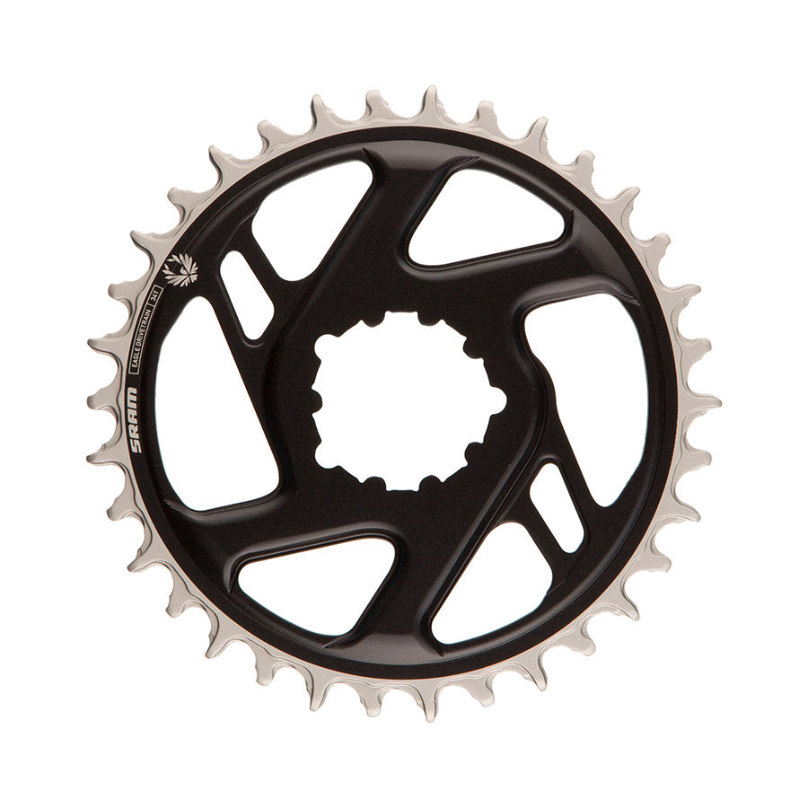 SRAM, X-SYNC Eagle Aluminum 3mm F1, Chainring, Teeth: 30, Speed: 12, BCD: Direct Mount SRAM 3 Bolt, Bolts: 3, Aluminum, Black