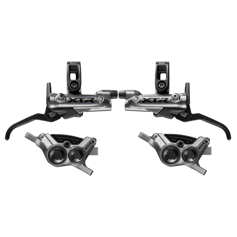 BRAKE UPGRADE KIT, XTR, BL-M9220, BR-M9220 (LF & RR), 1000 & 1700MM (BH90), METAL PAD (W/FIN), W/CONNECTOR INSERT X 2, OIL 100ml X 1 (NON-EU), RESIN PAD (W/FIN) X 2
