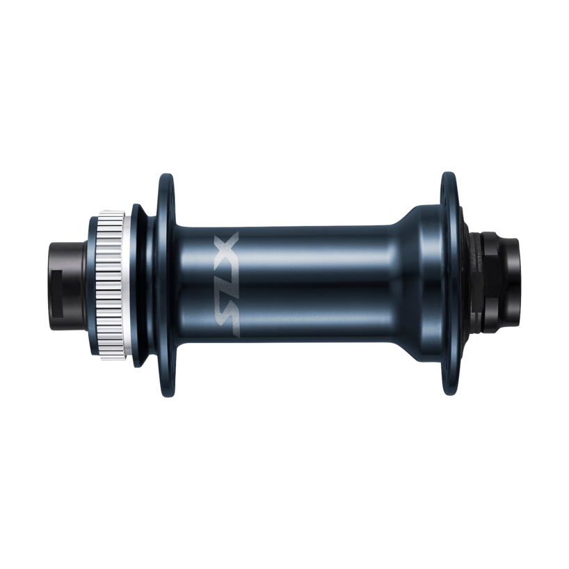 FRONT HUB, HB-M7110-B, SLX, CENTER LOCK DISC 28H, 15MM THRU AXLE(W/O AXLE), OLD:110MM, W/O LOCK RING