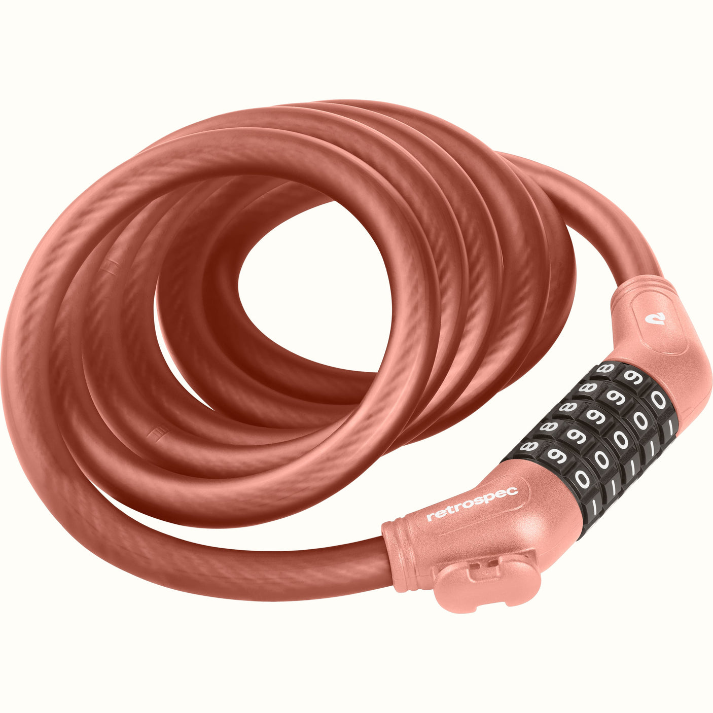 Grizzly Plus Integrated Combo Cable Bike Lock - 12mm