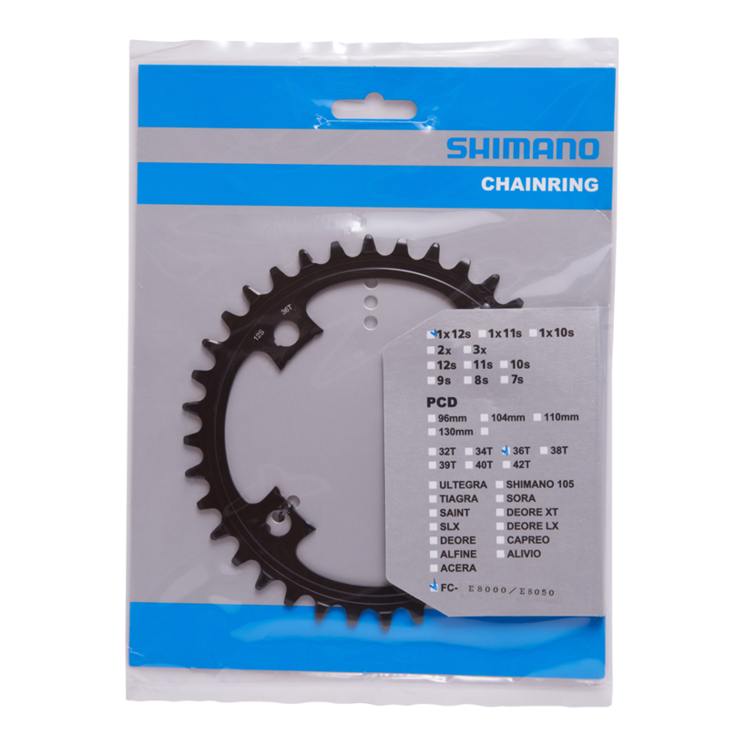 SM-CRE80-12 CHAINRING 36T (SM-CRE80-12-B)