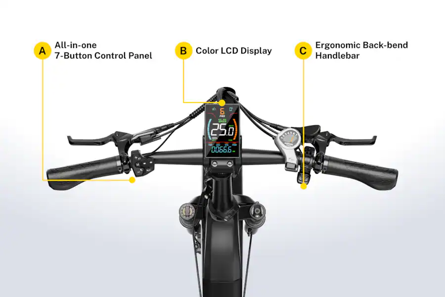 Heybike Ranger S 2.0 Foldable Step-Thru Fat-Tire 750W Ebike, 55 Miles Max Range, 28MPH - UL Certified - Black