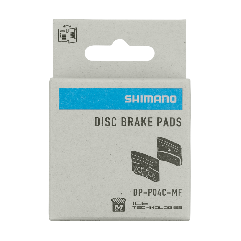 METAL PAD W/FIN (P04C-MF), PAD SPRING, 1 PAIR