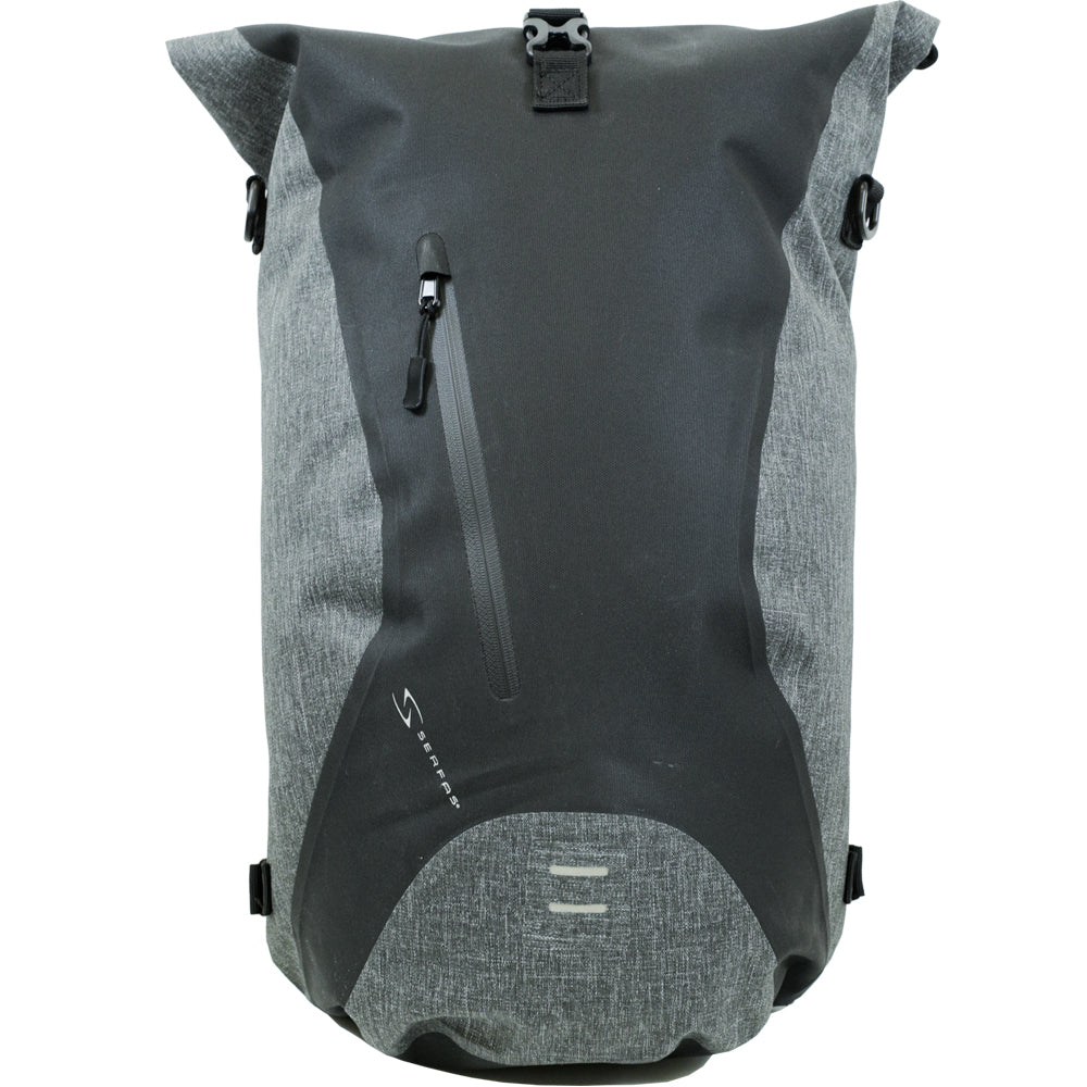 (BM-BP1BKGY) Waterproof Pannier Backpack -Black/Grey