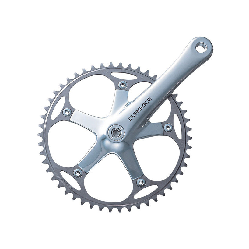 COTTERLESS TYPE CRANKSET,DURA-ACE TRACK,FC-7710, 165MM, W/O CHAINRING, W/CHAINRING FIXING BOLT & NUT,NJS TYPE