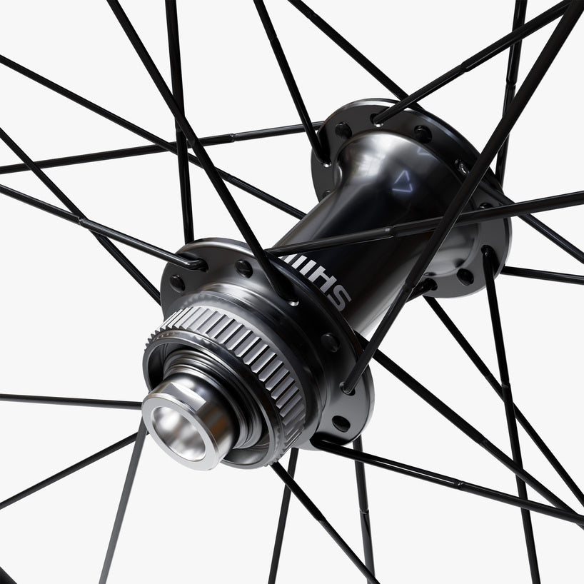 WHEEL, WH-RX880-700C, GRX, FRONT, 24H, OLD:100MM, F:12MM E-THRU, TUBELESS, W/TUBELESS TAPE, FOR CL DISC