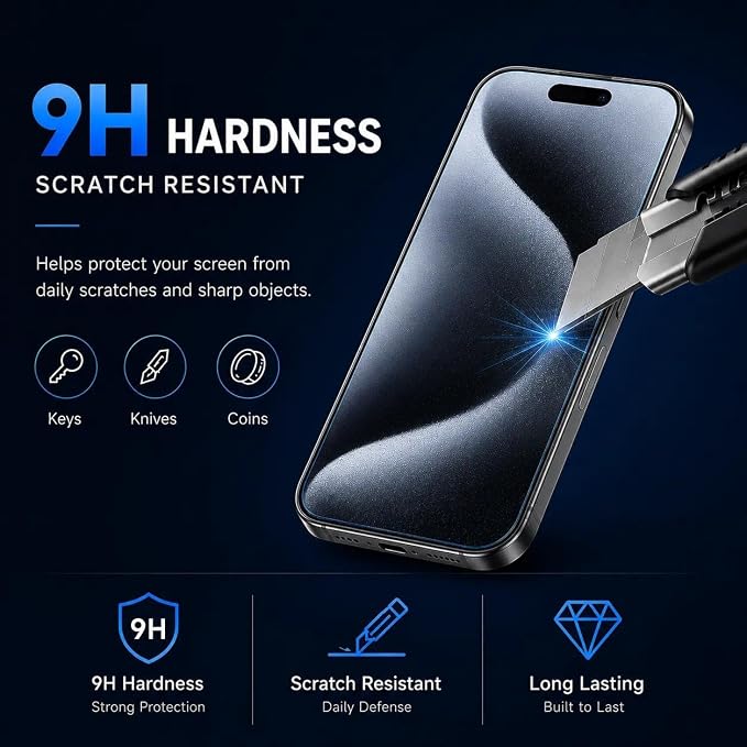 2 Pack Glass Elite Screen Protector - Made for Apple iPhone 11 Pro Max and Xs Max- Case Friendly Screen - InvisibleShield - Impact & Scratch Protection
