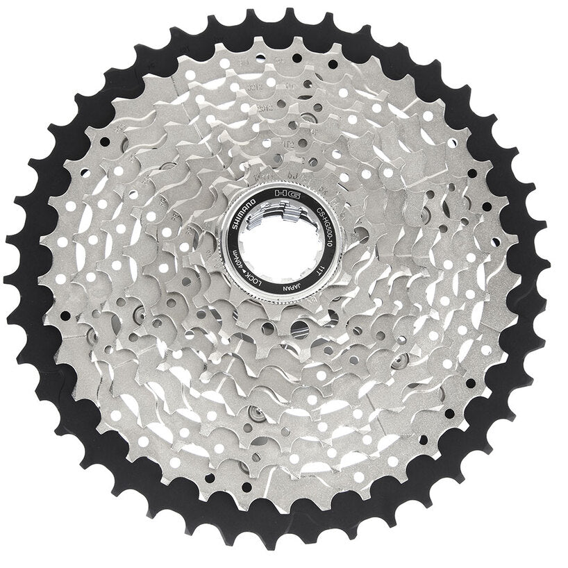 CASSETTE SPROCKET, CS-HG500-10, 10-SPD, 11-12-13-14-15-17-19-21-23-25T
