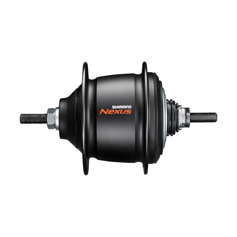 8-SPEED INTERNAL HUB, SG-C6001-8V,NEXUS, W/INTEGRATED LEFT DUST CAP, 36H, 132X184MM, SILVER