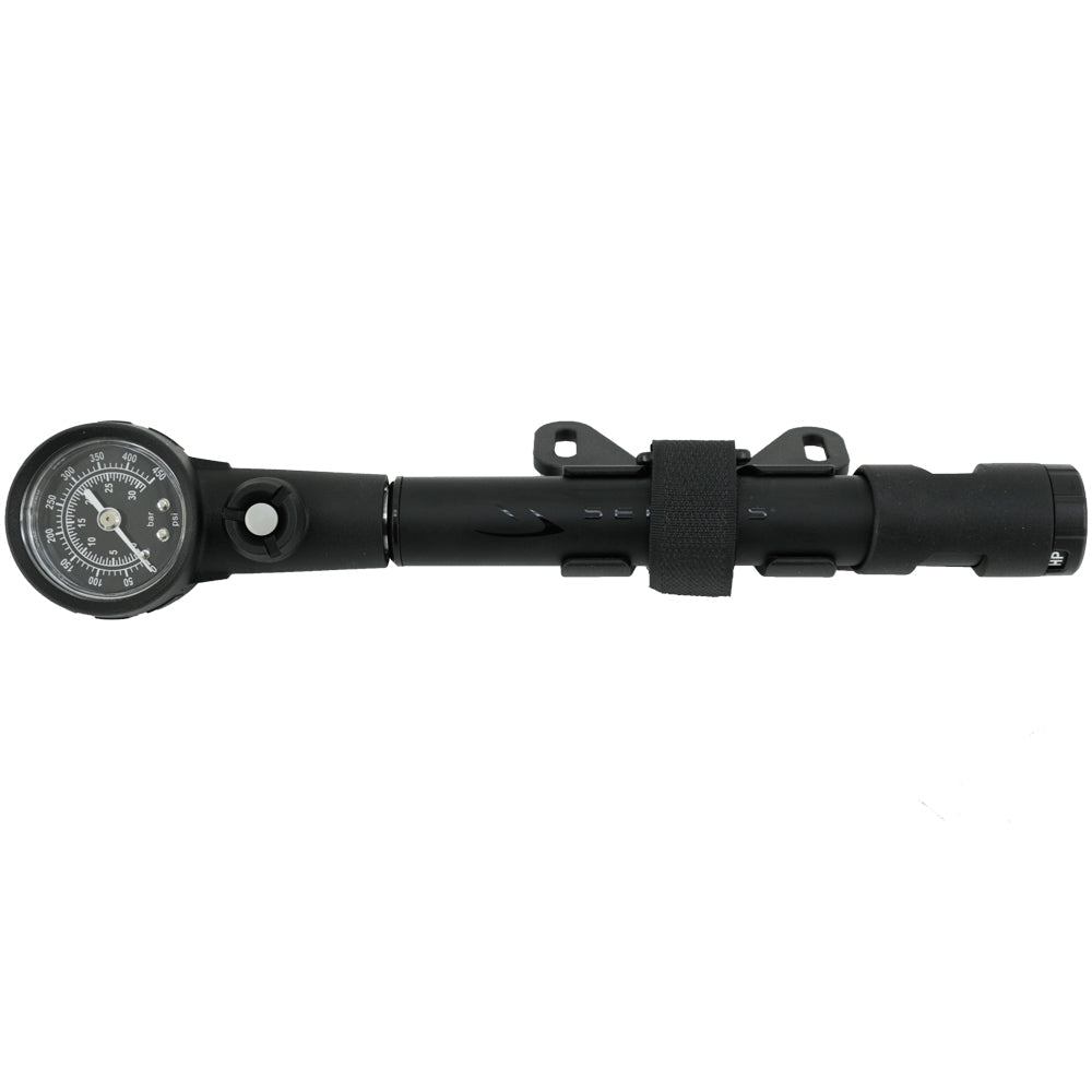 (MP-2N1HP) 2 IN 1 HIGH PRESSURE SHOCK/TIRE MINI PUMP (450PSI)