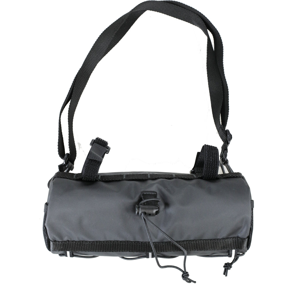 (LT-BB2BK) Handlebar Barrel Bag Waterproof Medium BLK