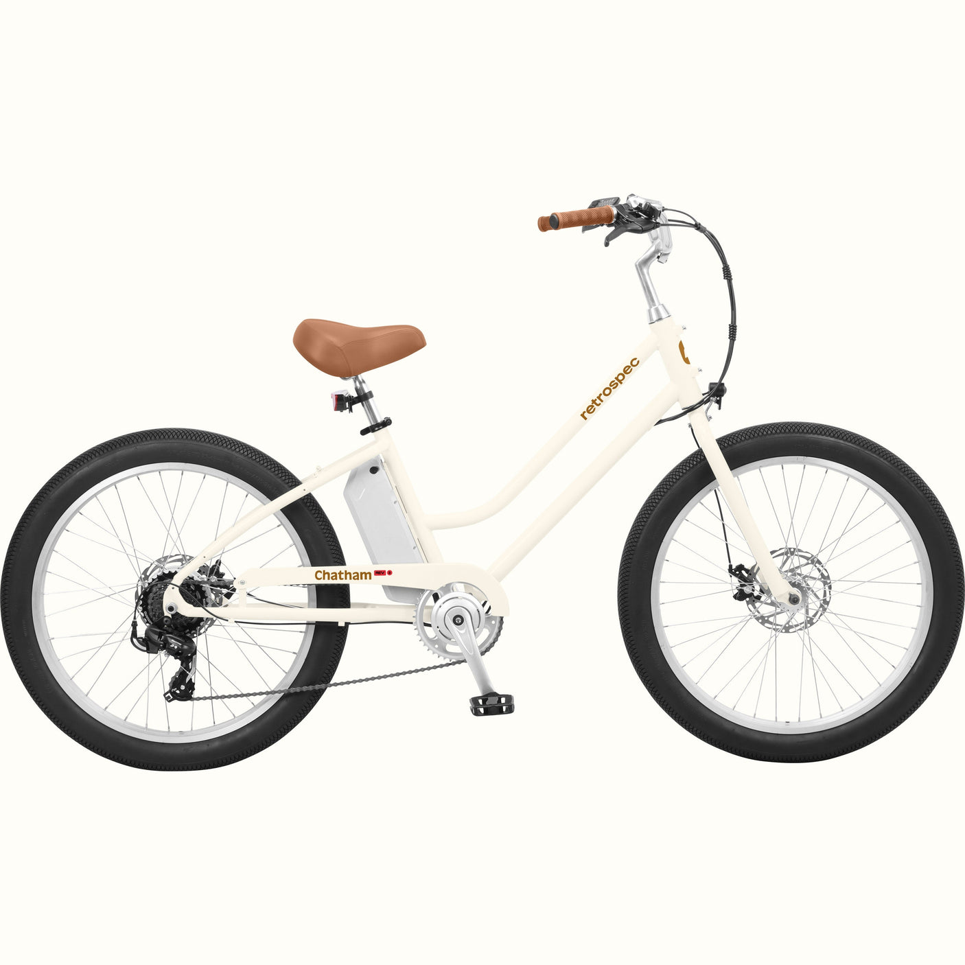 Chatham Rev 3 Beach Cruiser Electric Bike - Step Through