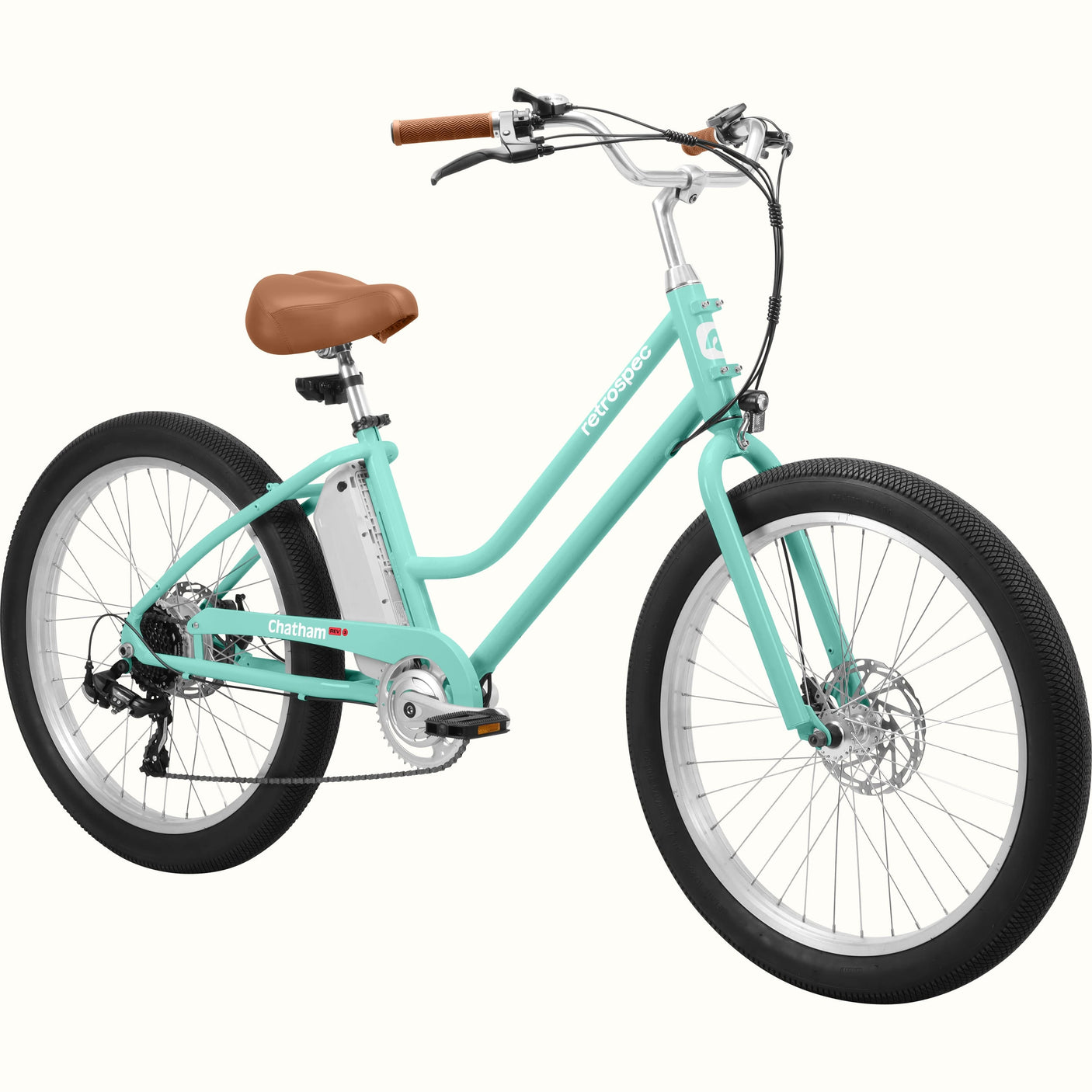 Chatham Rev 3 Beach Cruiser Electric Bike - Step Through