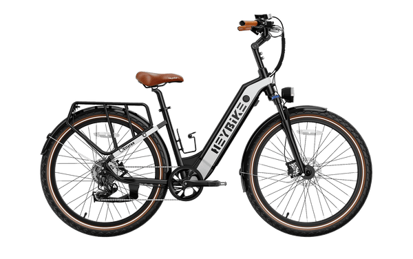 Heybike Cityrun Stylish -Black- Urban commuting ebike with 1000W peak motor