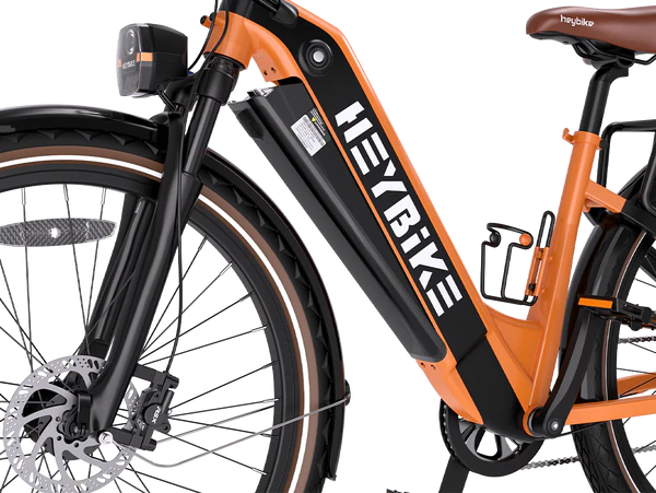 Heybike Cityrun Stylish -Black- Urban commuting ebike with 1000W peak motor