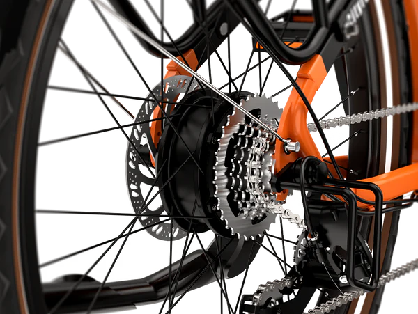 Heybike Cityrun Stylish -Black- Urban commuting ebike with 1000W peak motor