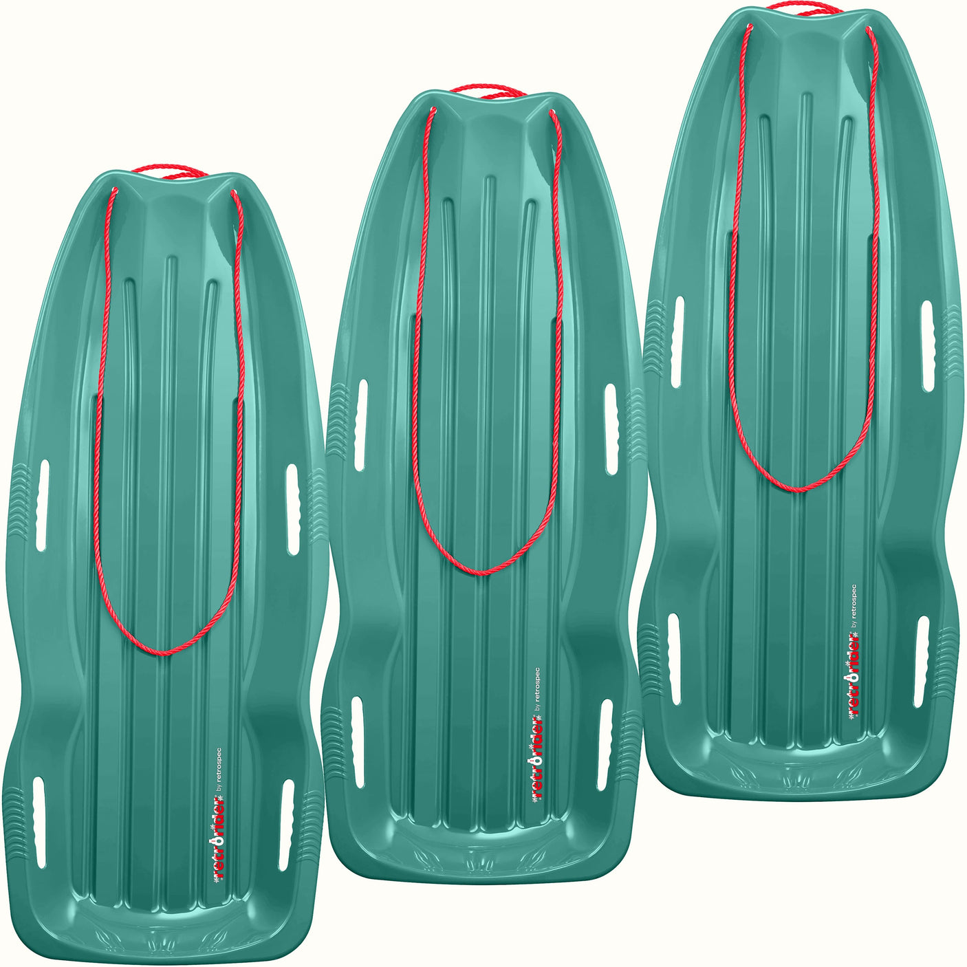 Retrorider Toboggan Snow Sled - 35”/48”