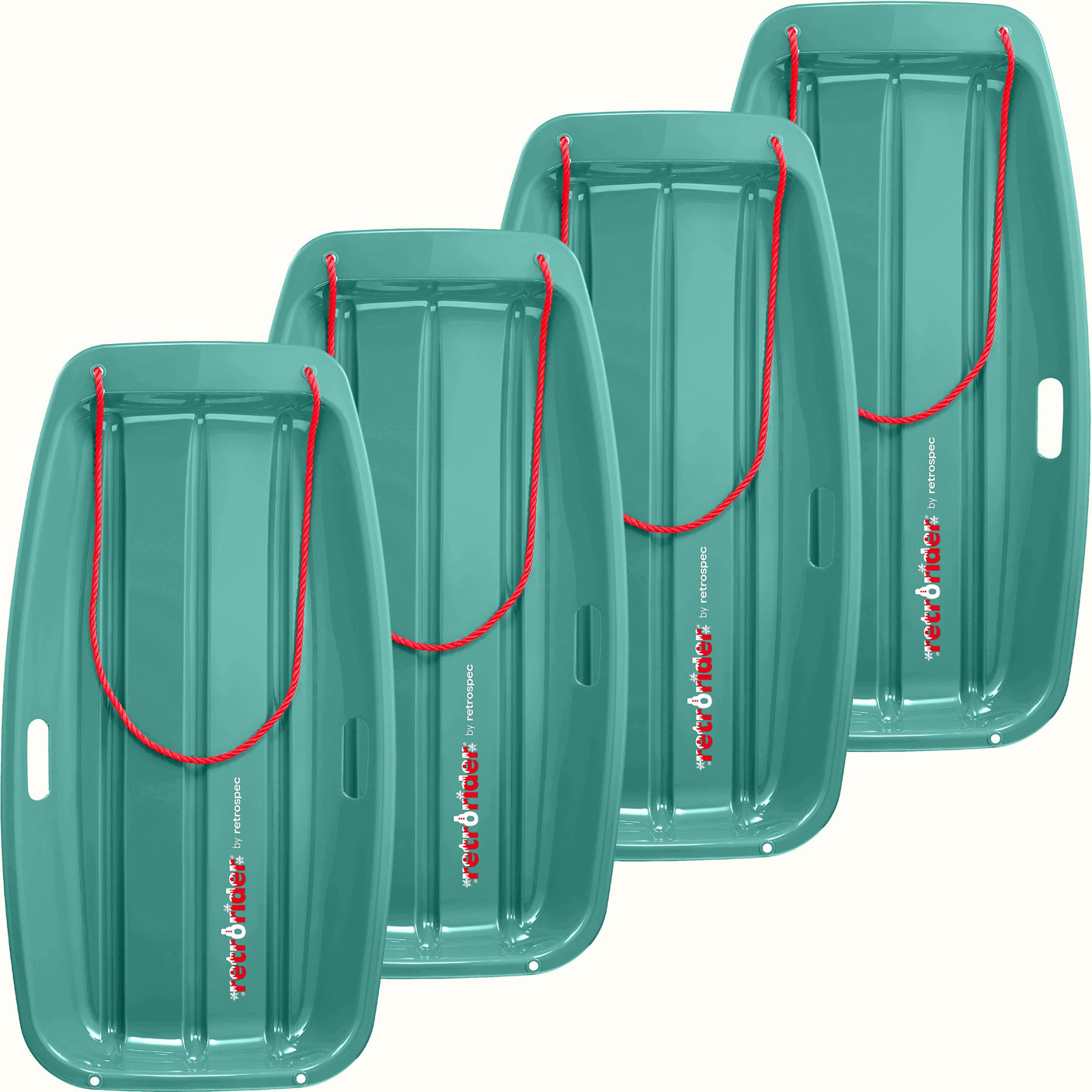 Retrorider Toboggan Snow Sled - 35”/48”