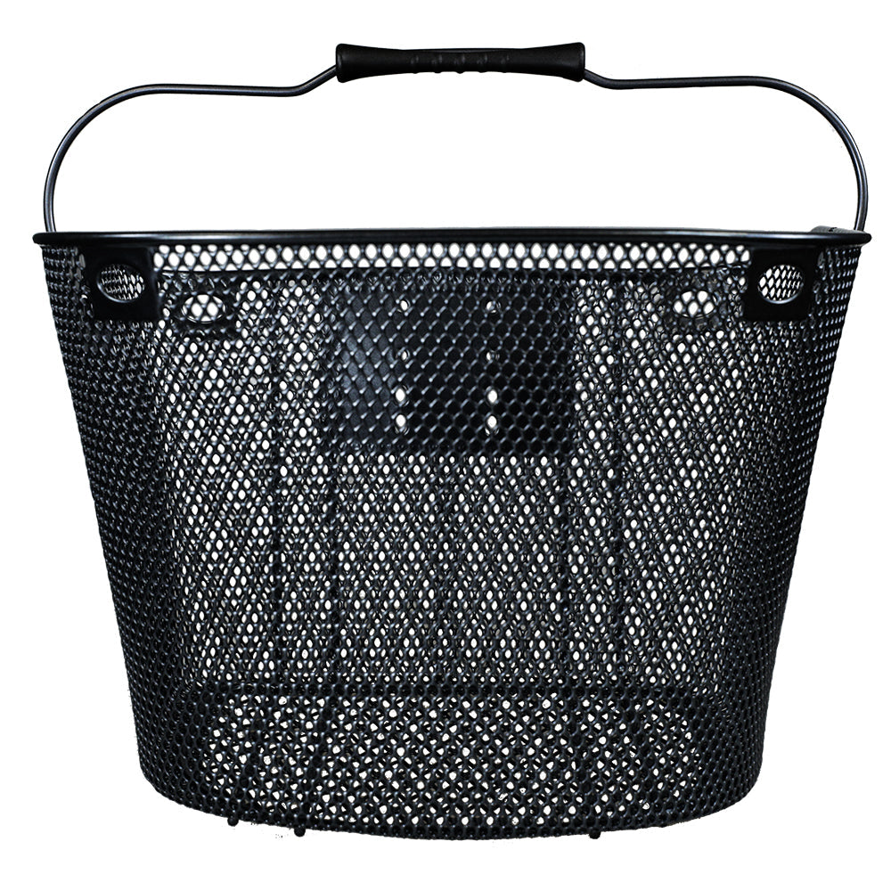 (BSK-F3) METAL FRONT BASKET W/MESH BAG