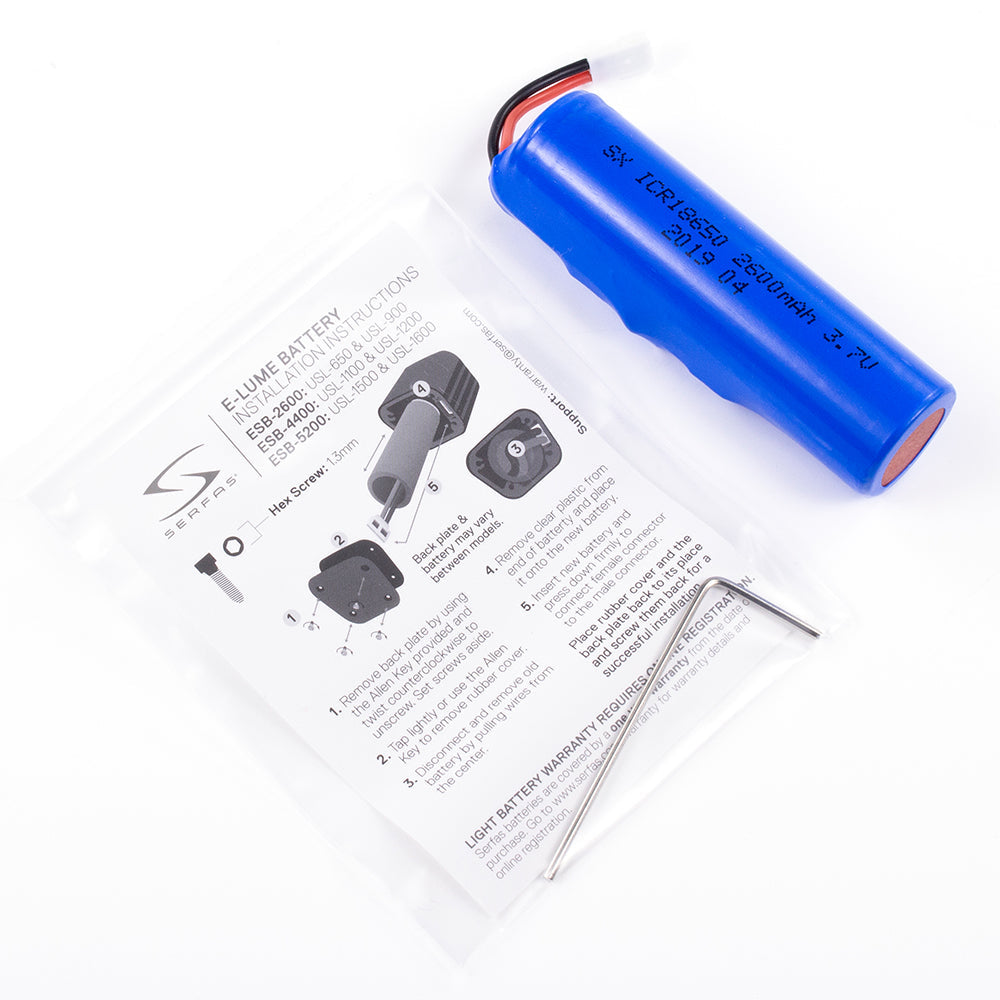 E-Lume Series Headlight Replacement Batteries
