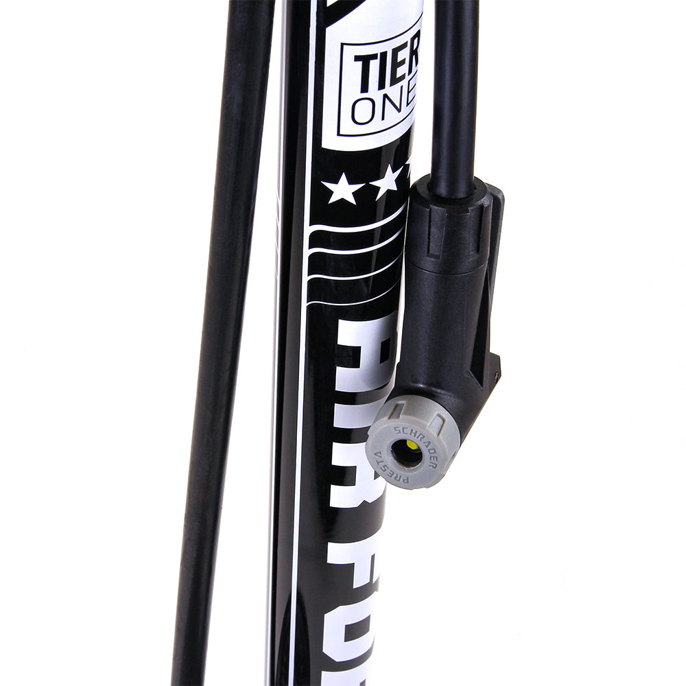 (FP-T1BK) AIR FORCE TIER ONE Floor Pump