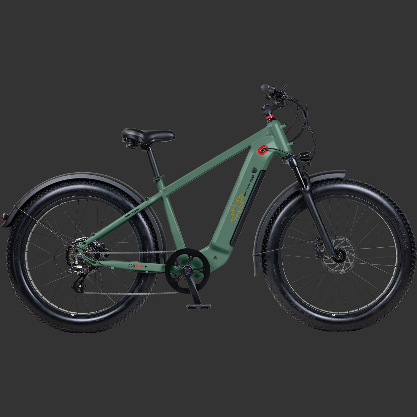 Grateful Dead Koa Rev+ 2 Fat Tire Electric Bike