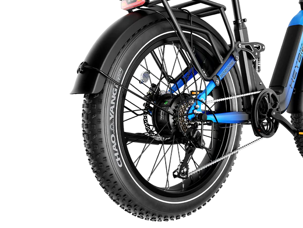Heybike Horizon 24" Fat Tire Full Suspension Folding