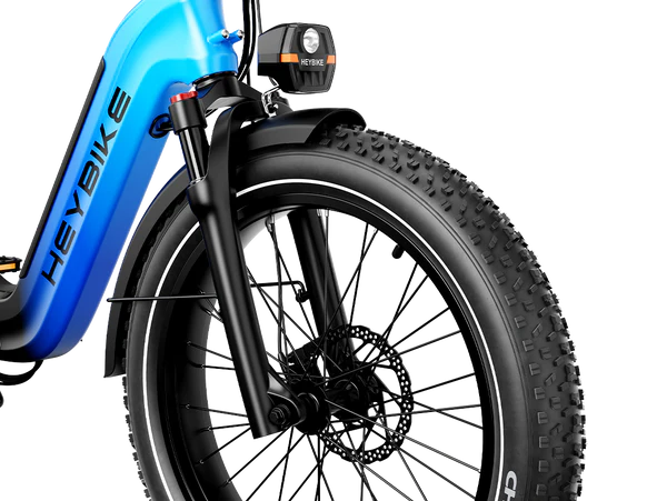 Heybike Horizon 24" Fat Tire Full Suspension Folding