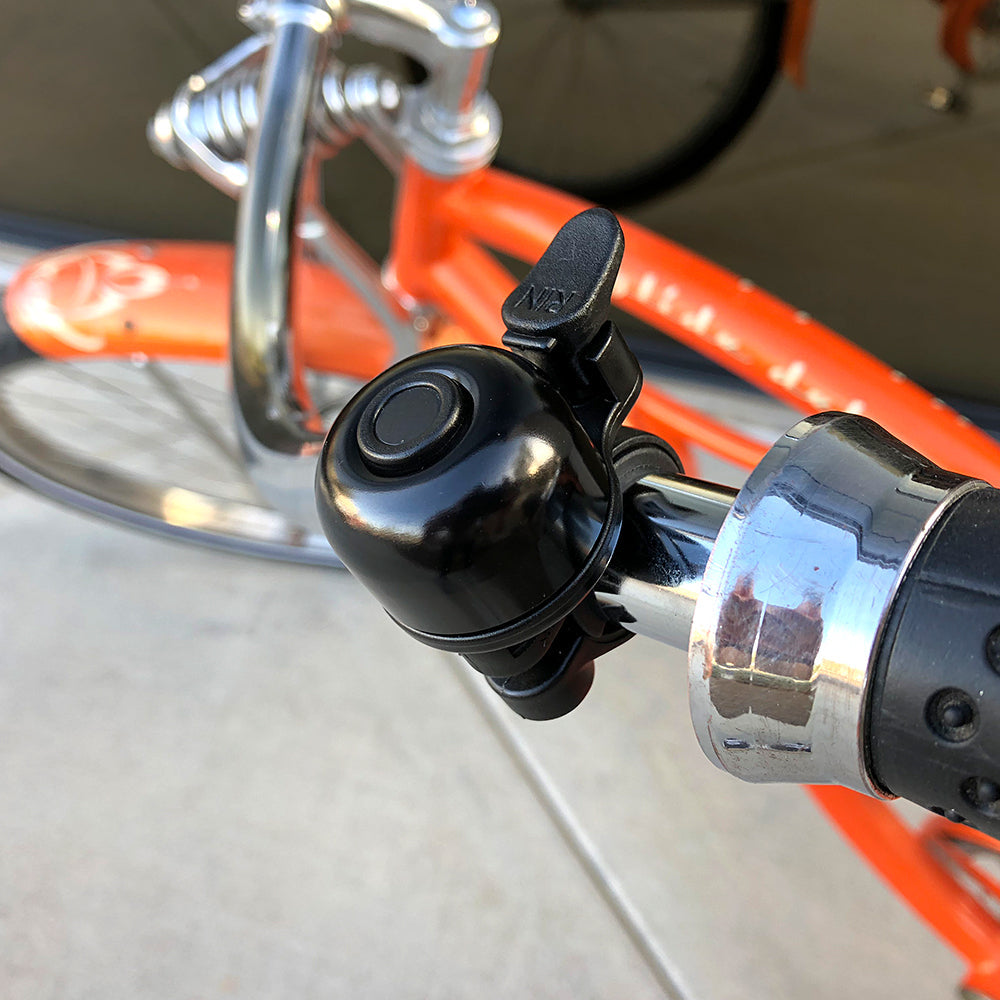 (BLB-101BK) Brass-Single Strike Handlebar Bell