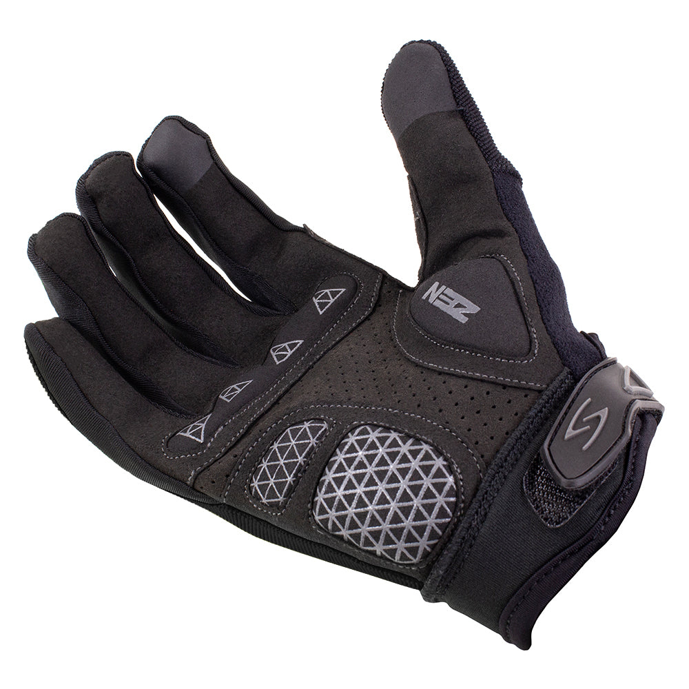 ZLM-BK Men's Full Finger Zen Black