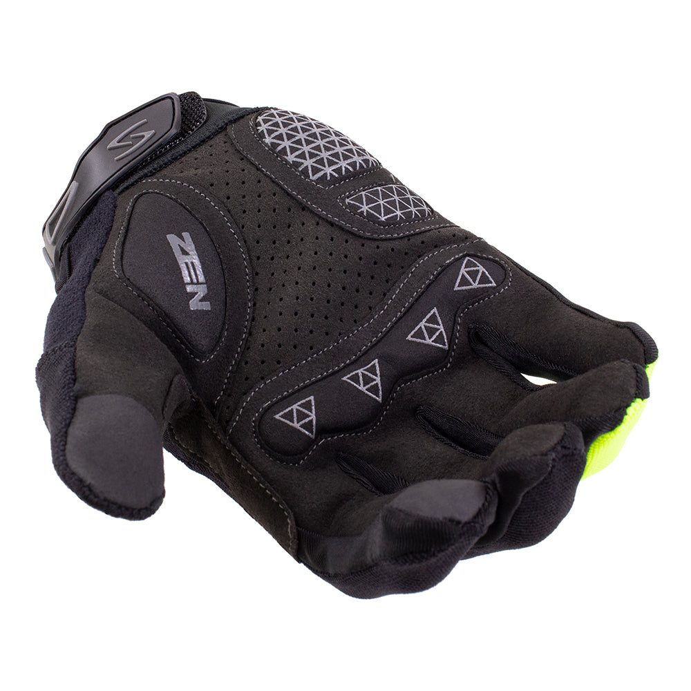 ZLM-HV Men's Full Finger Zen Hi-Vis