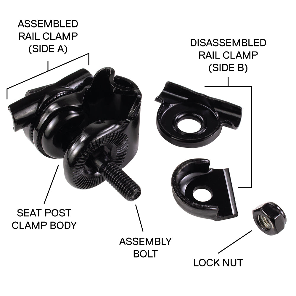 (OS-CLAMP) Oversize Saddle Clamp (8mm Rails)