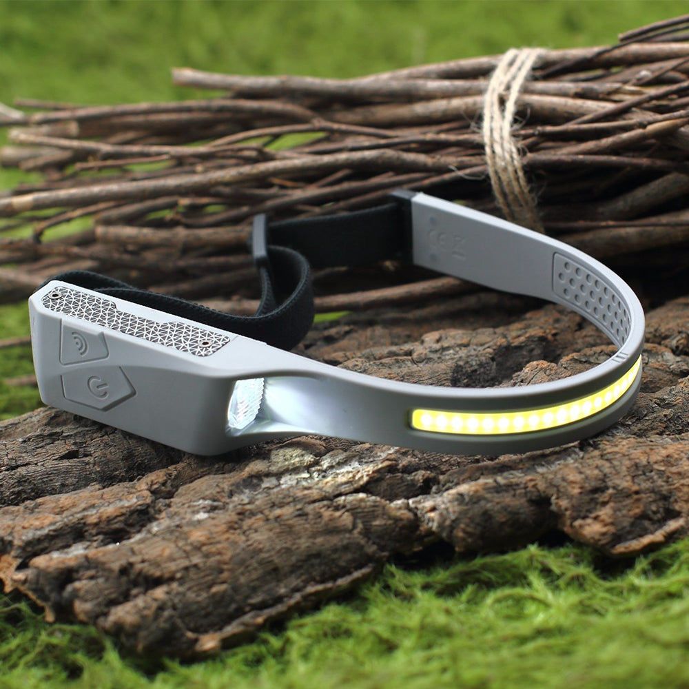U PRO-C4 RAIN CLOUD GREY 500LM SILICONE HEADBAND LIGHT (84505)