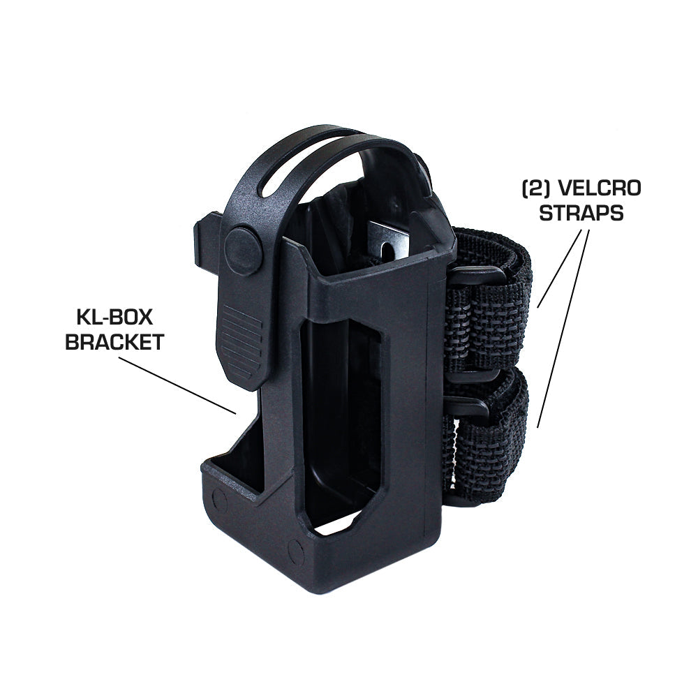 KL-BOX Bracket w/ (2) Velcro Straps