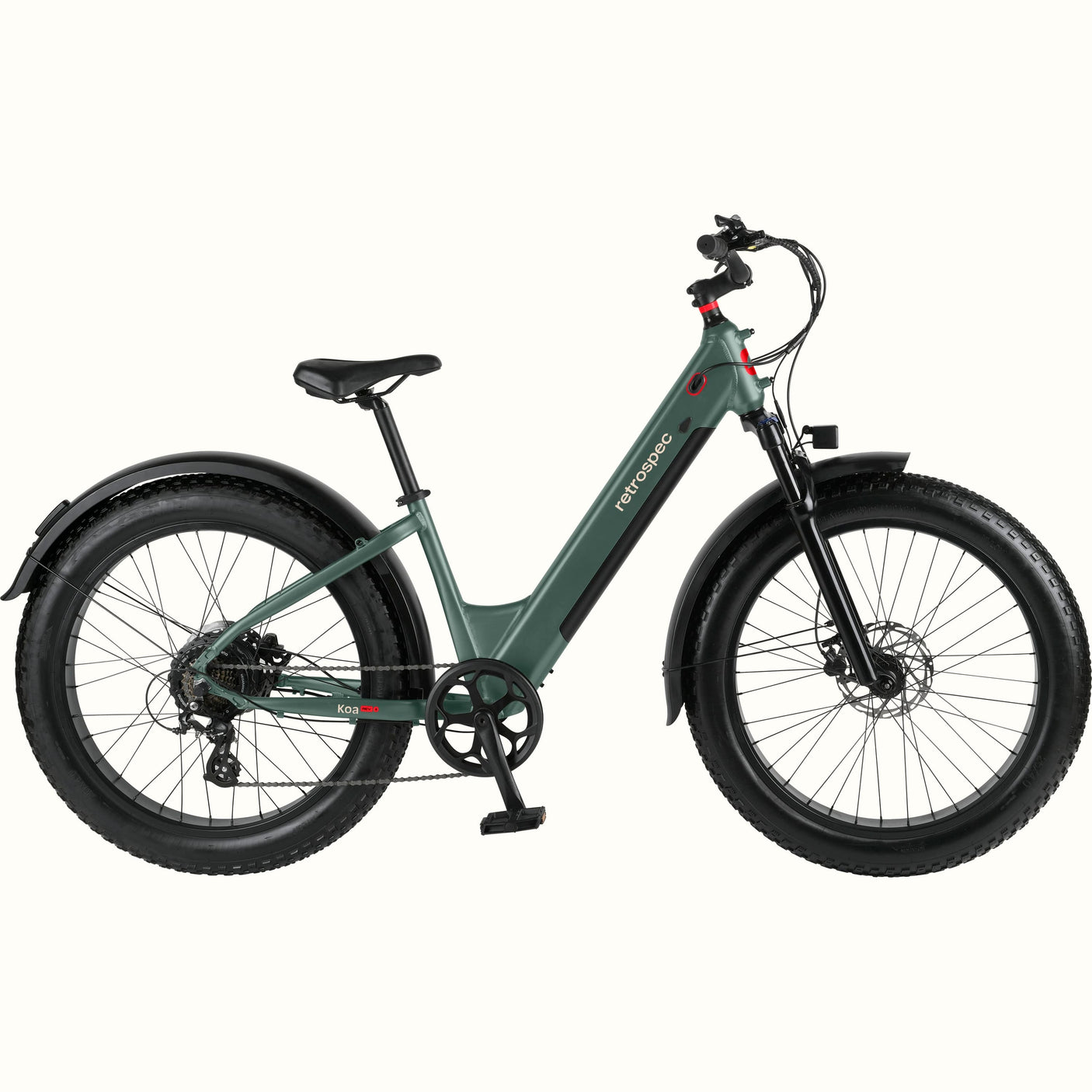Koa Rev 3 Fat Tire Electric Bike - Step Through