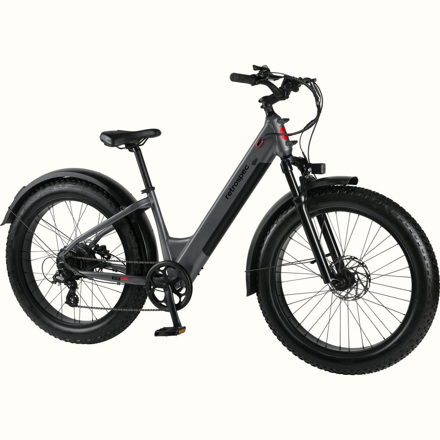Koa Rev 3 Fat Tire Electric Bike - Step Through