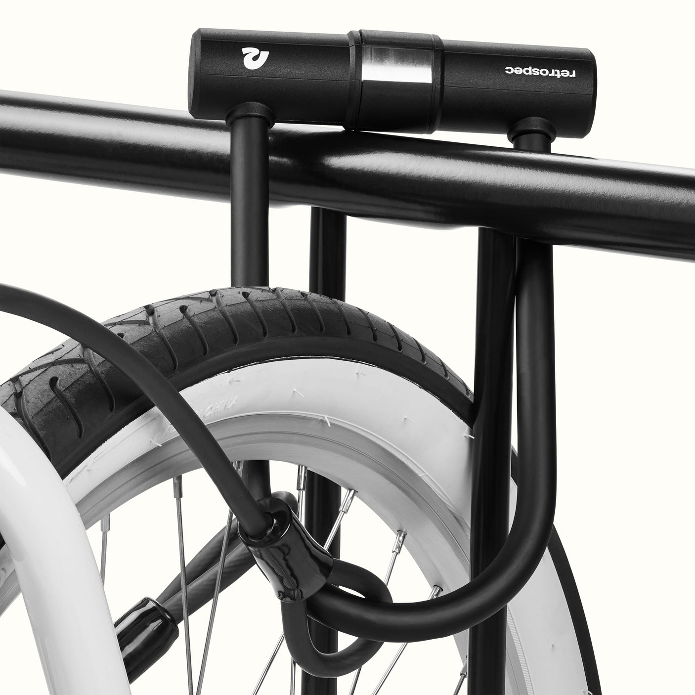 Lookout U-Lock Bike Lock With Cable - 14mm