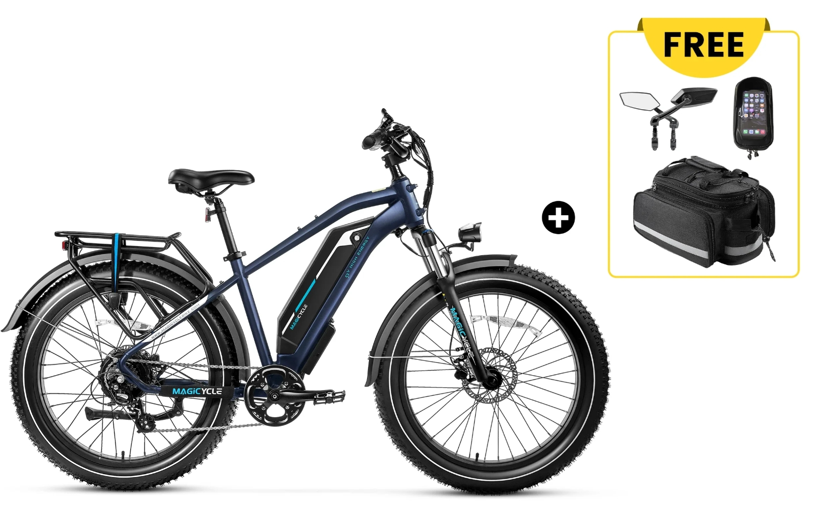 Magicycle 52V 20Ah Cruiser Pro Step-Over Ebike Cruiser for Sale in