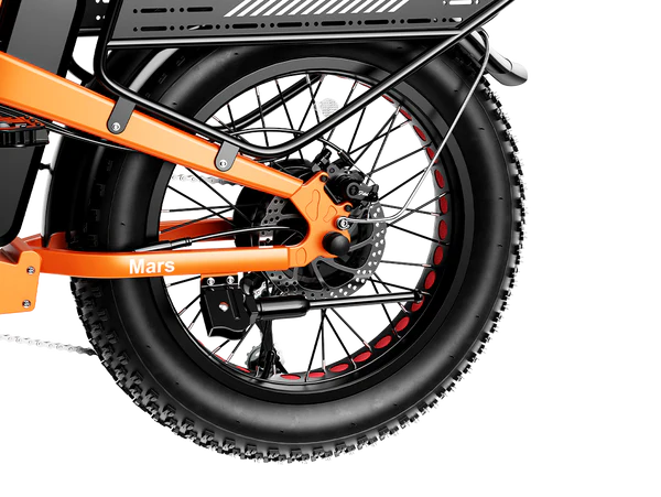 Heybike Mars 2.0 750/1000W --Upgraded 20" x 4" fat tire ebike with folding design