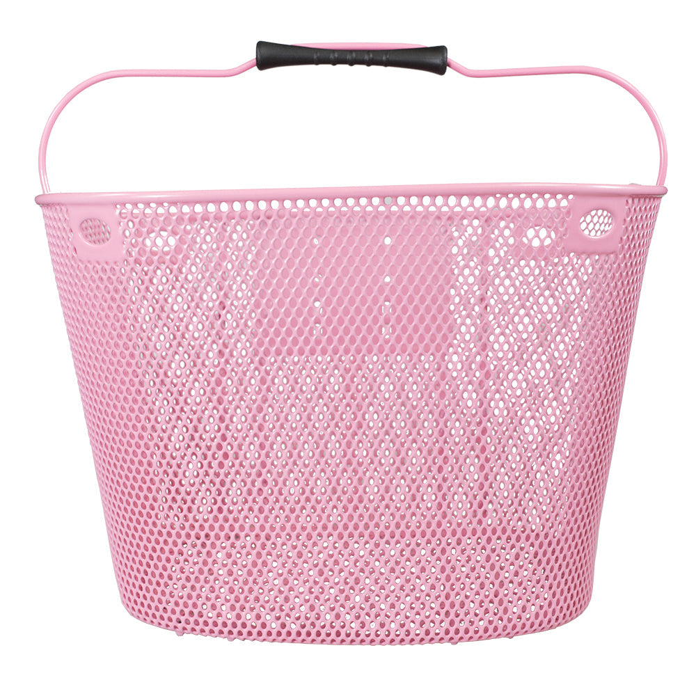 (BSK-F3) METAL FRONT BASKET W/MESH BAG