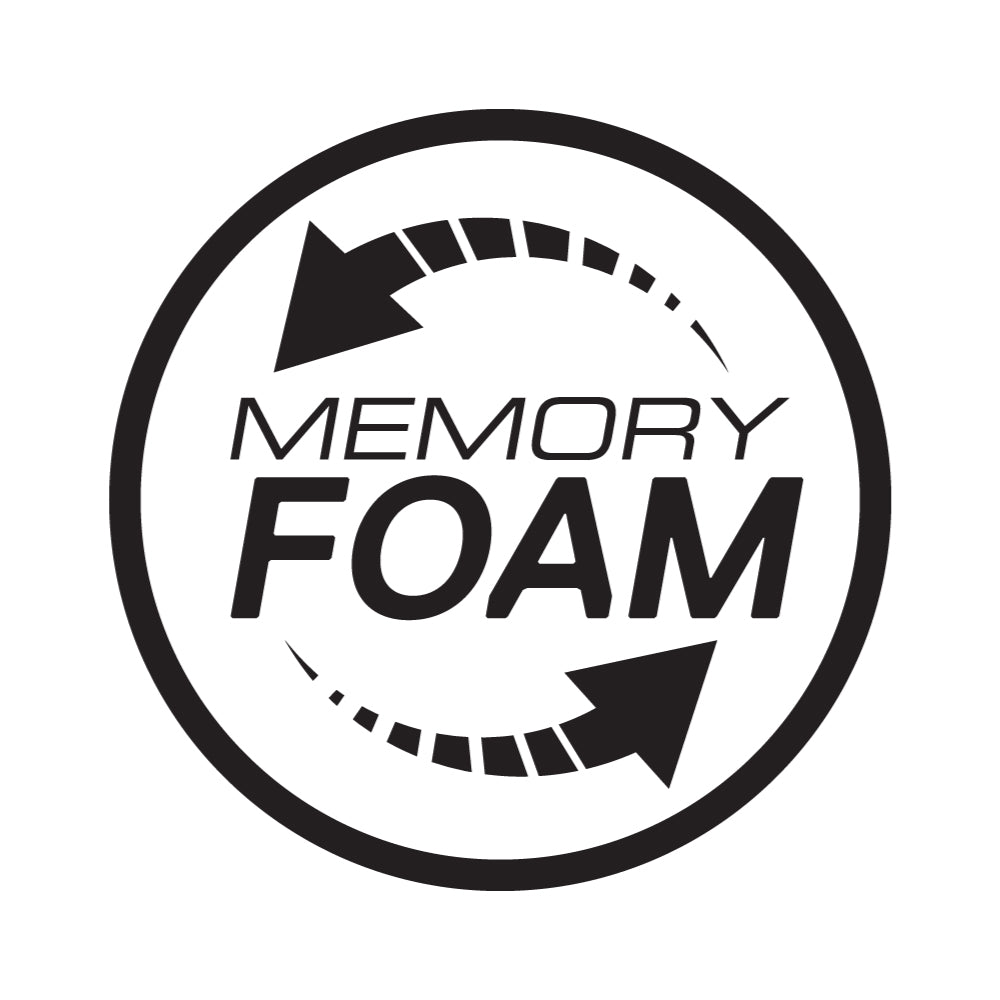(TBM-40L) Tailbones® Memory Foam Lycra Dual Density Saddle